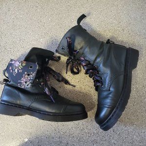 Dr Marten Aimilita Lace Up Combat Boots Size 8
